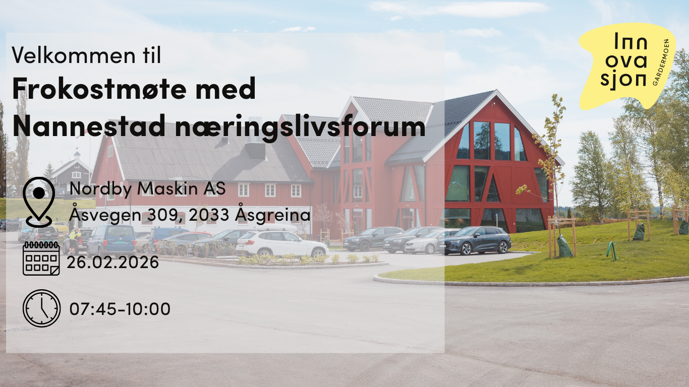 Frokostmøte med Nannestad næringslivsforum